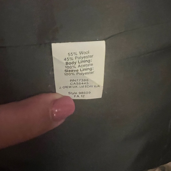 Blazer JCrew Size 6 - Picture 4 of 4